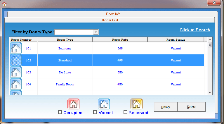 Hotel database management system