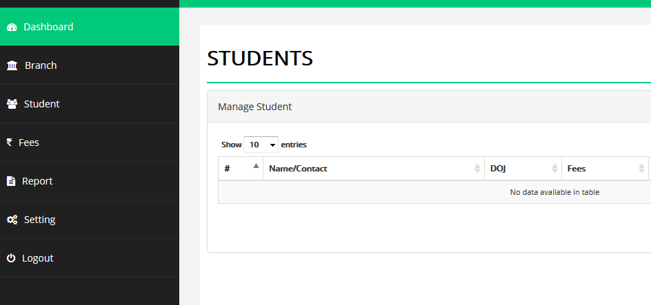 School fees management system (free php source codes) School fees management system (free php source codes)