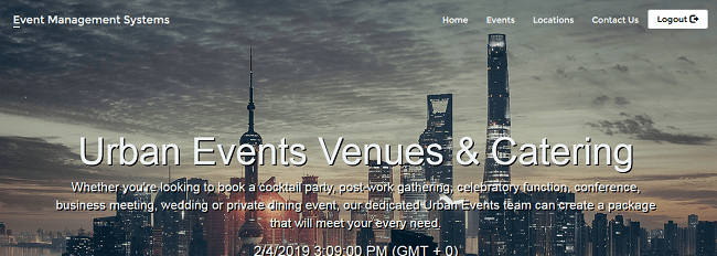 Web-based events venue management system (free PHP source codes)