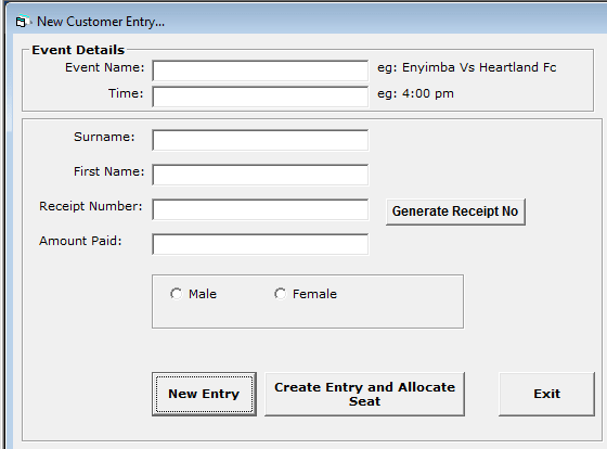 Stadium management system