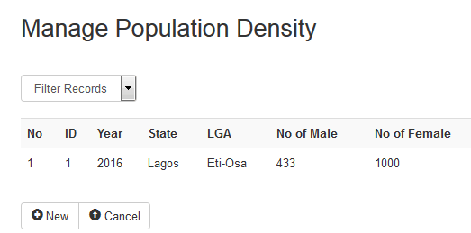 Online birth and death registration system