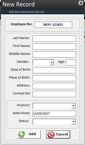 Personnel auditing system Personnel auditing system
