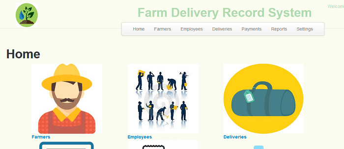 Farm products delivery management system (free php source codes)