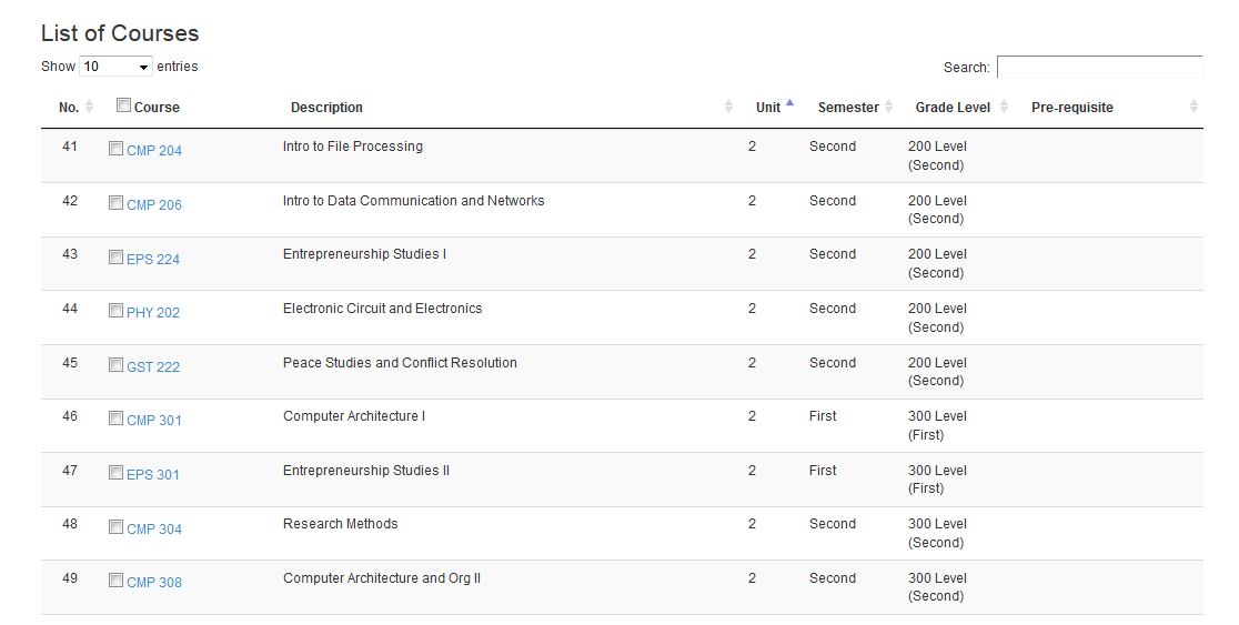 Result processing and transcript generation software (PHP Source codes)