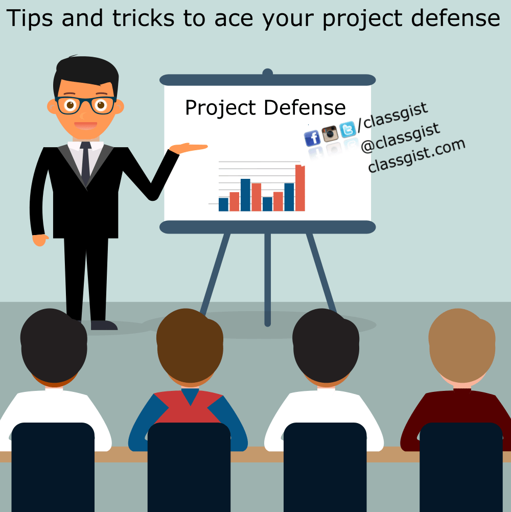 Tips and tricks to ace your project defense