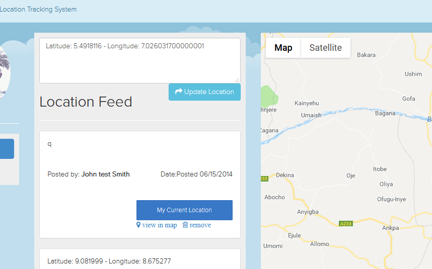 Lecturer location tracking system (PHP source codes) Lecturer location tracking system (PHP source codes)