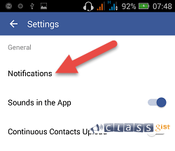 Turn off game/app invite request facebook notifications on your smartphone